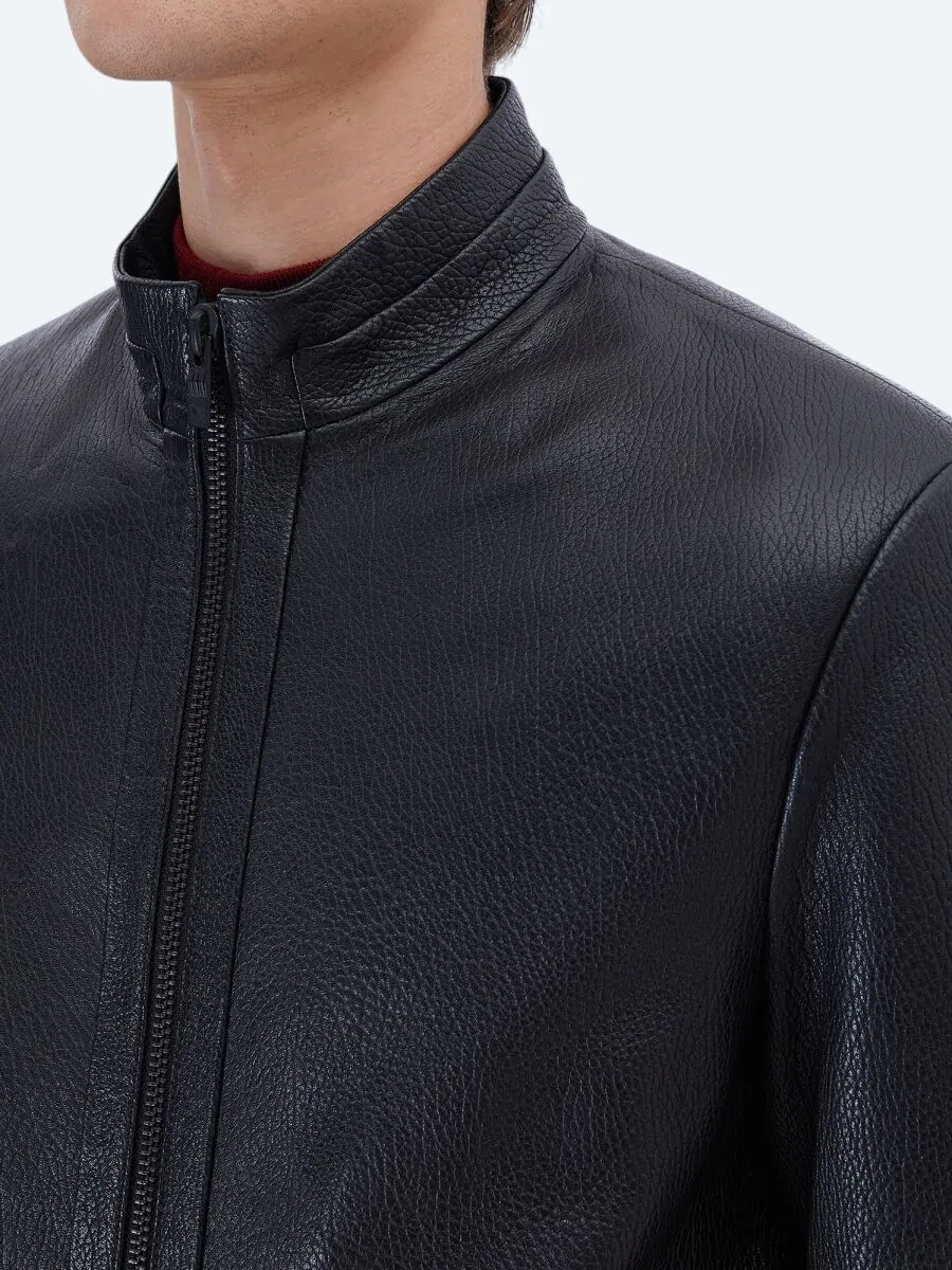 Black Sheep Leather Leather Coat - 5