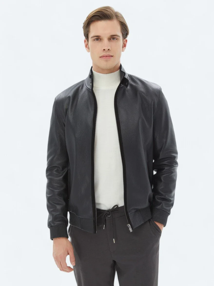 Black Sheep Leather Leather Coat - 1