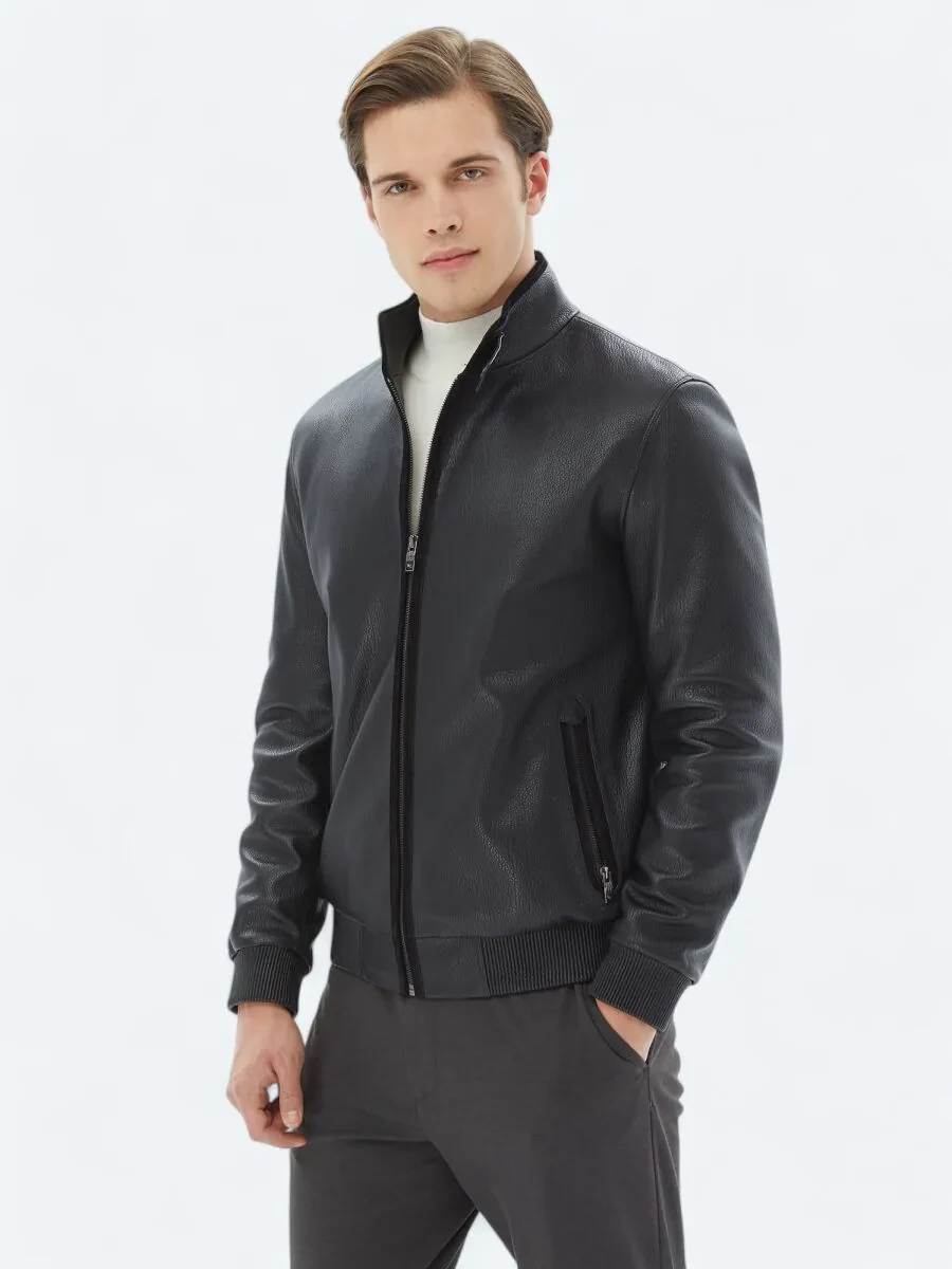 Black Sheep Leather Leather Coat - 4