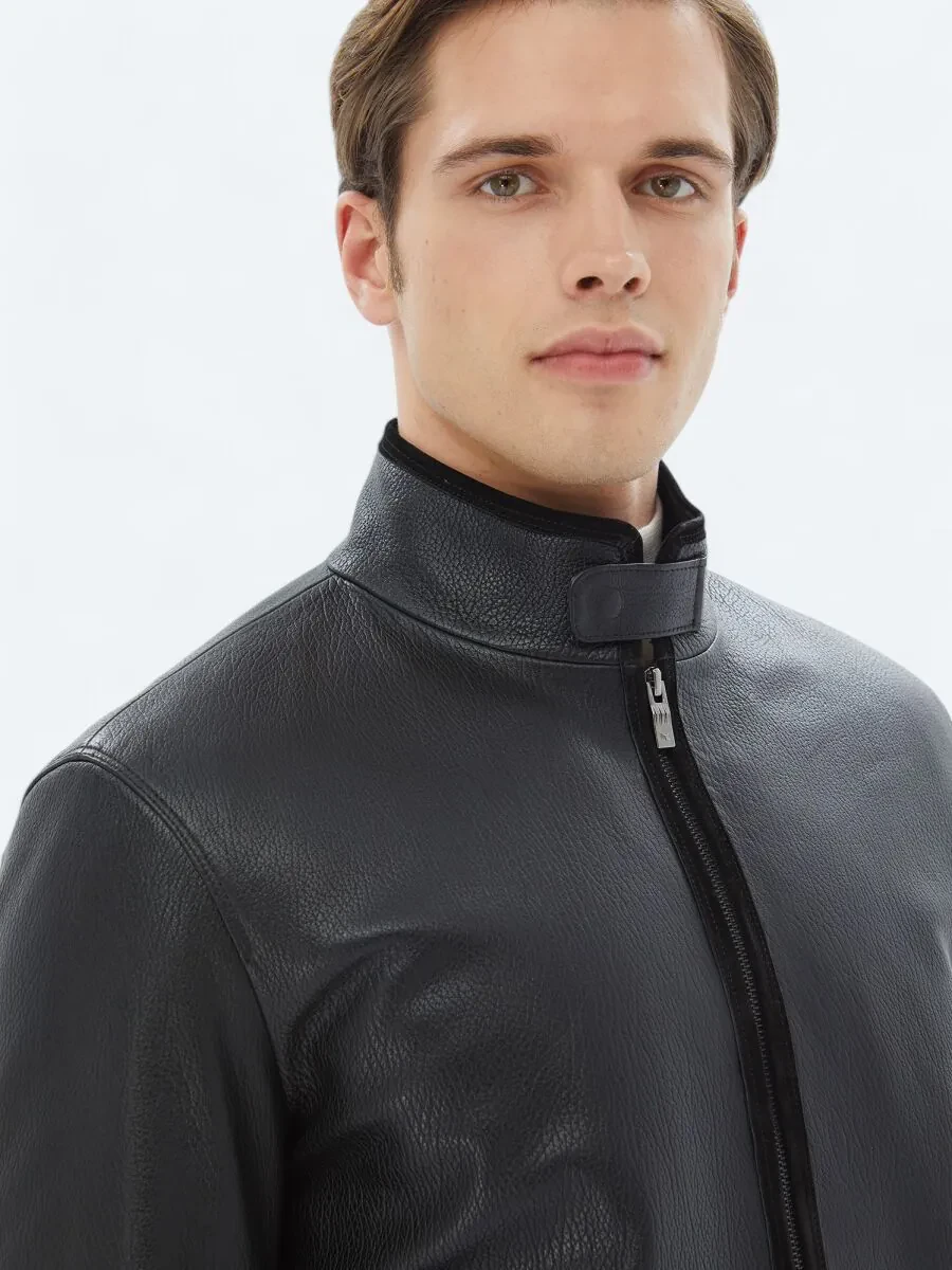 Black Sheep Leather Leather Coat - 6