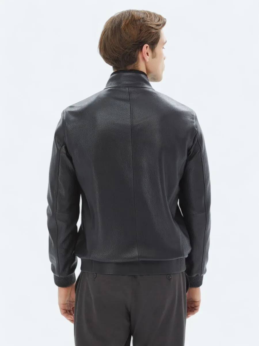 Black Sheep Leather Leather Coat - 7