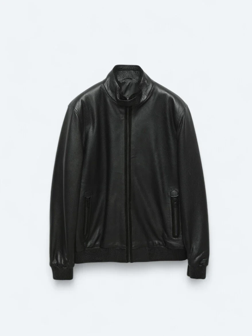 Black Sheep Leather Leather Coat - 8