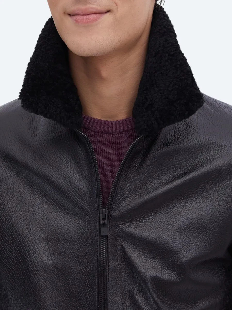 Black Sheep Leather Leather Coat - 8
