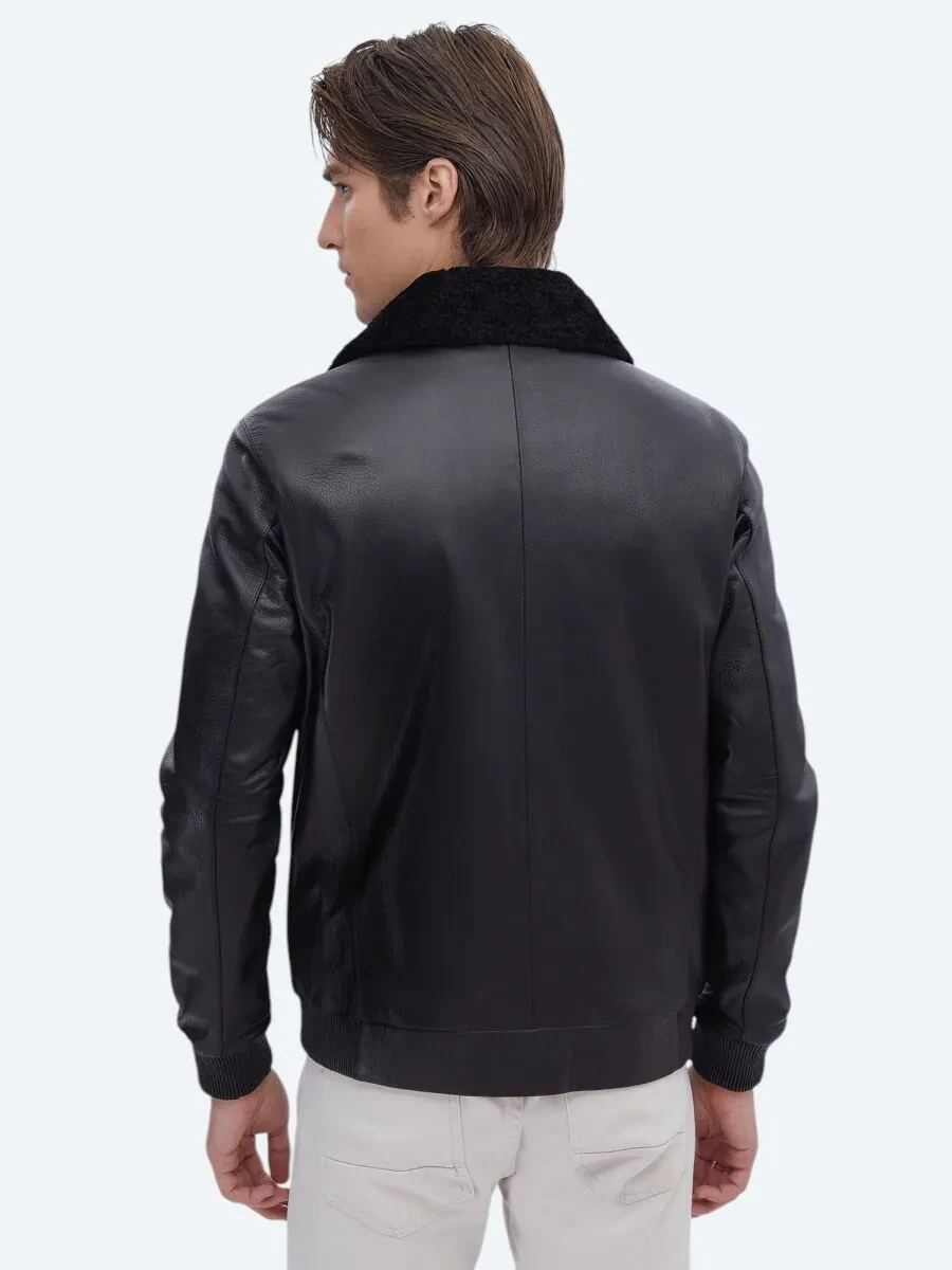Black Sheep Leather Leather Coat - 9