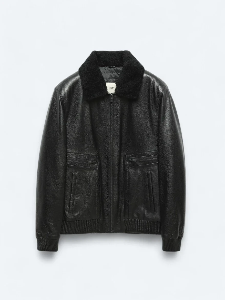 Black Sheep Leather Leather Coat - 10