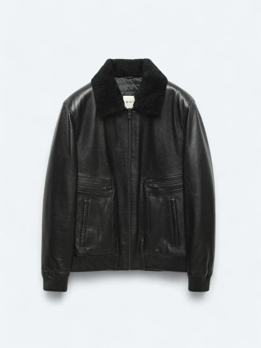 Black Sheep Leather Leather Coat - 10