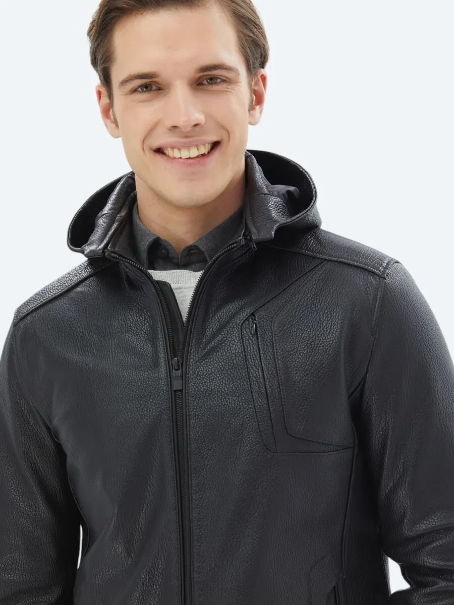 Black Sheep Leather Leather Coat - 4