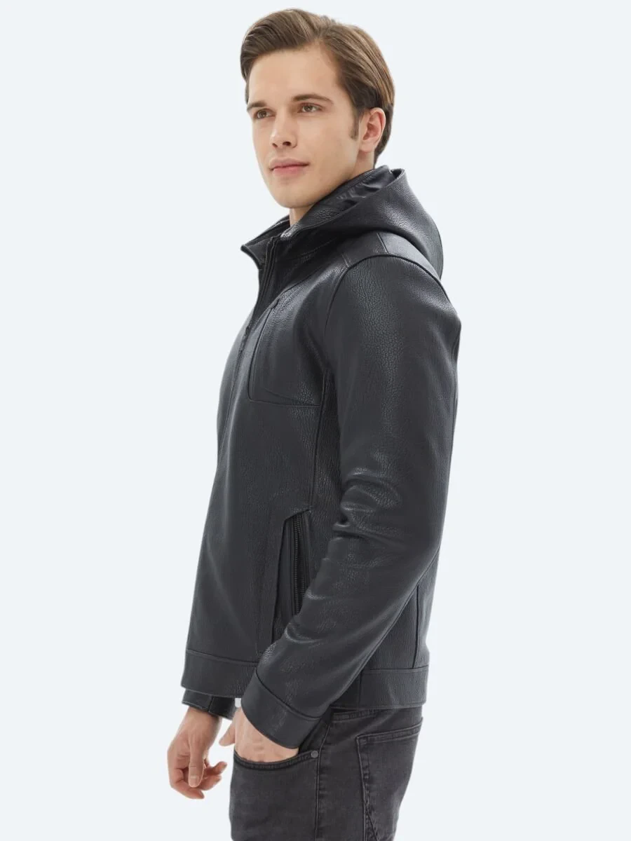 Black Sheep Leather Leather Coat - 5