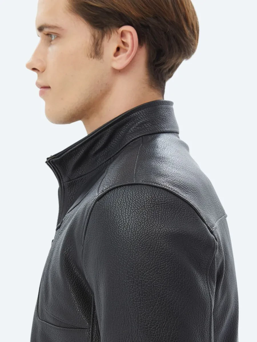 Black Sheep Leather Leather Coat - 9