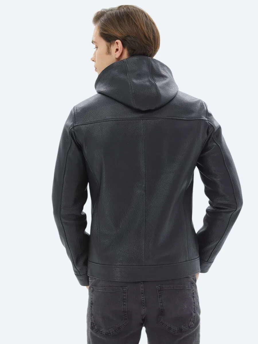 Black Sheep Leather Leather Coat - 11