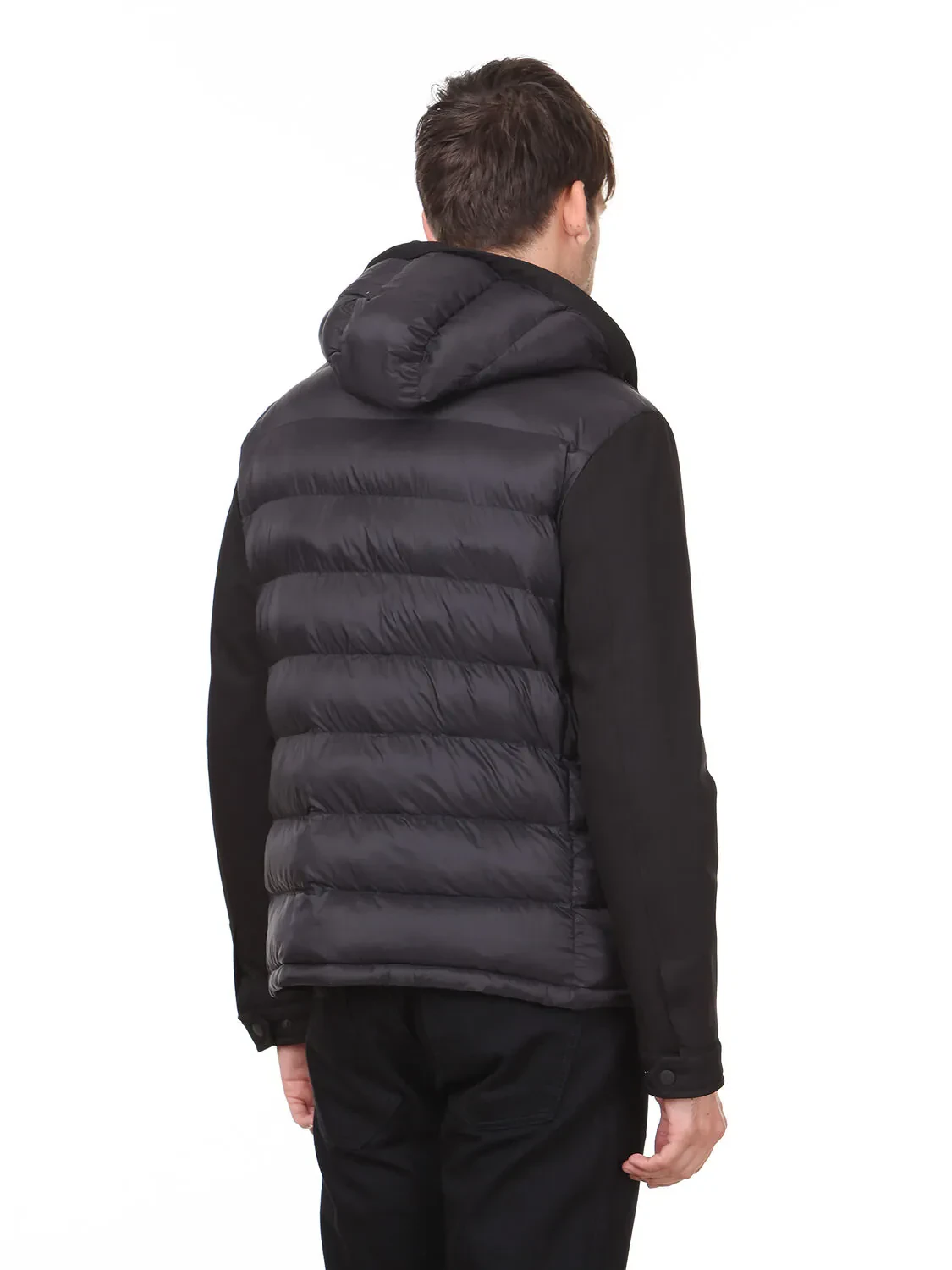 Black Weaving Coat - 5