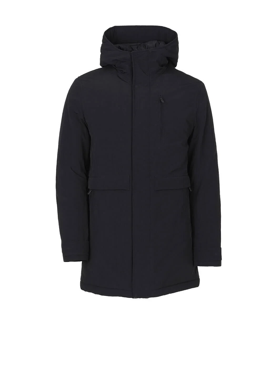 Black Weaving Coat - 8