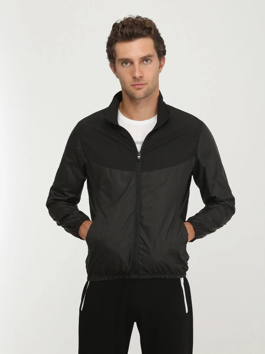 Black Weaving Coat - 2