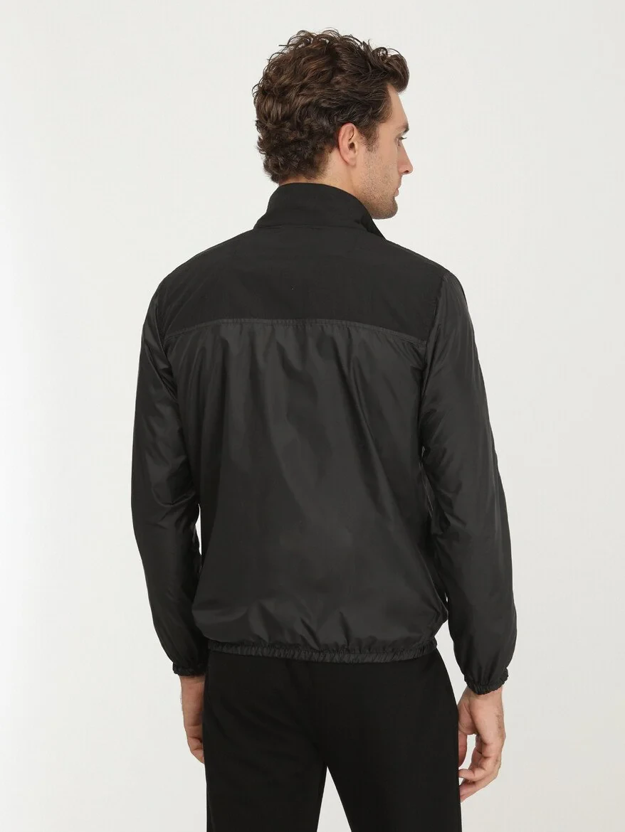 Black Weaving Coat - 5