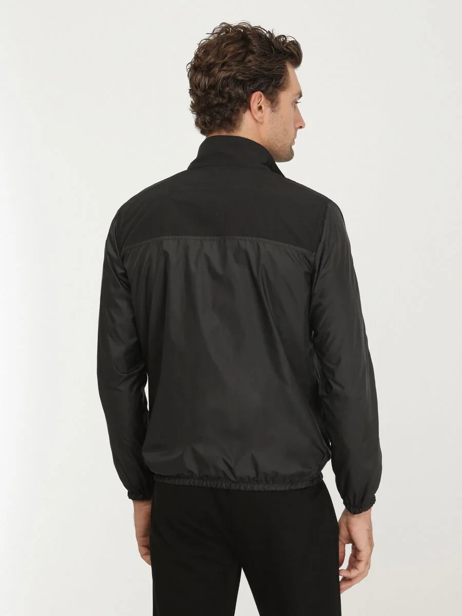 Black Weaving Coat - 5