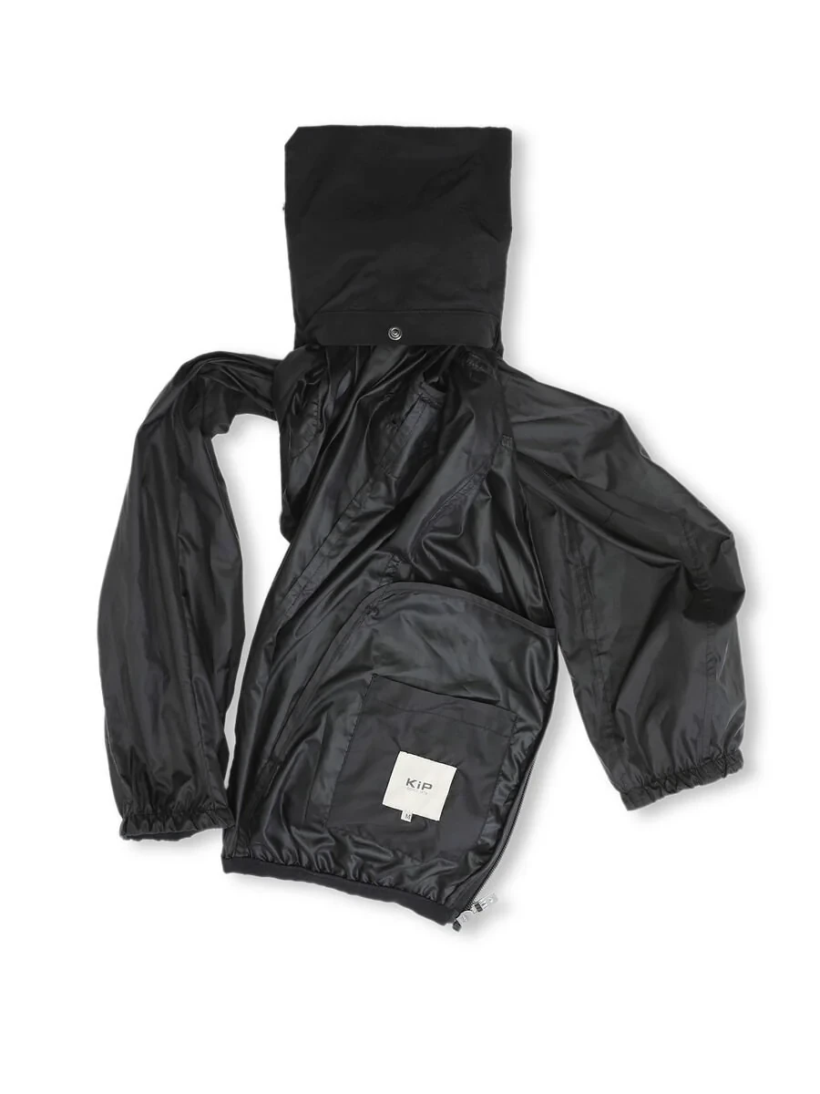 Black Weaving Coat - 10
