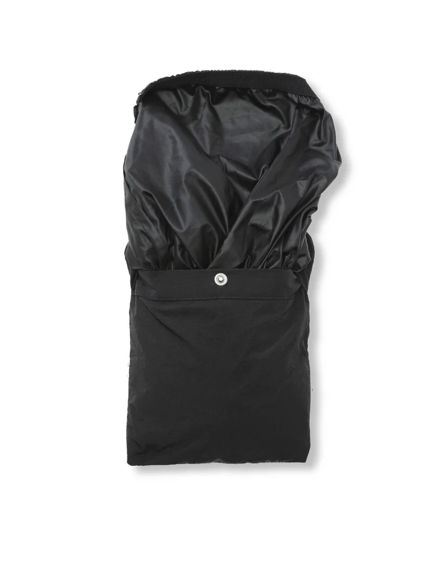 Black Weaving Coat - 11