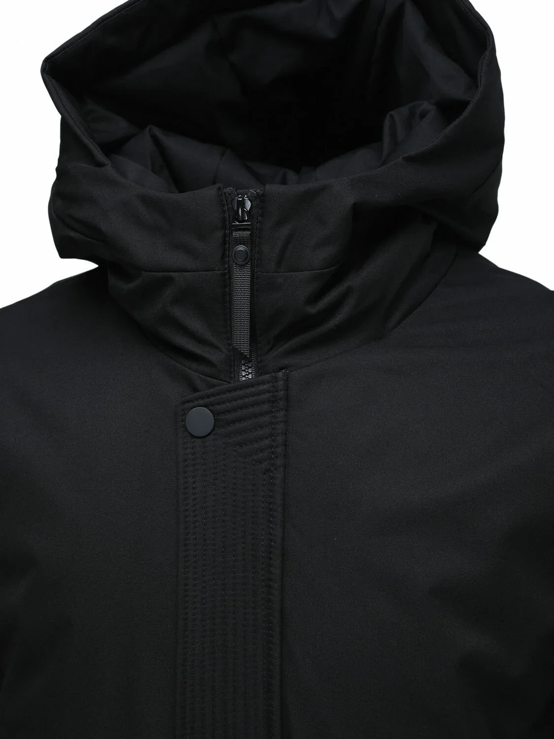 Black Weaving Coat - 2