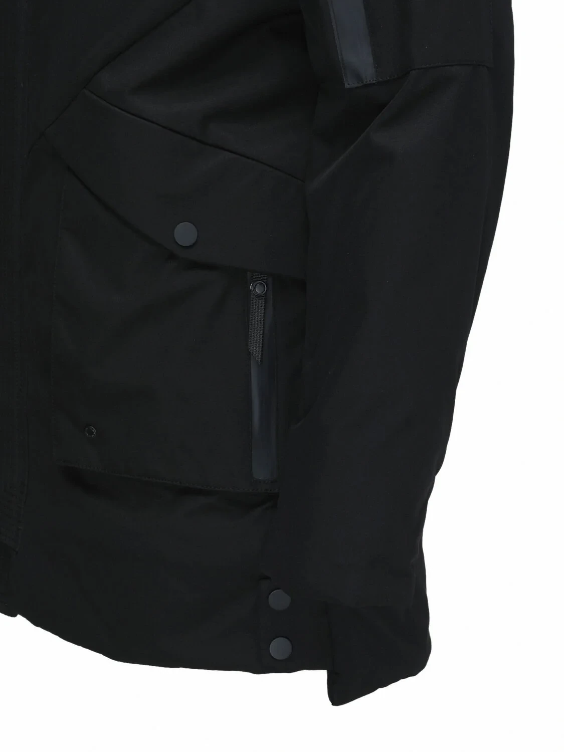 Black Weaving Coat - 3