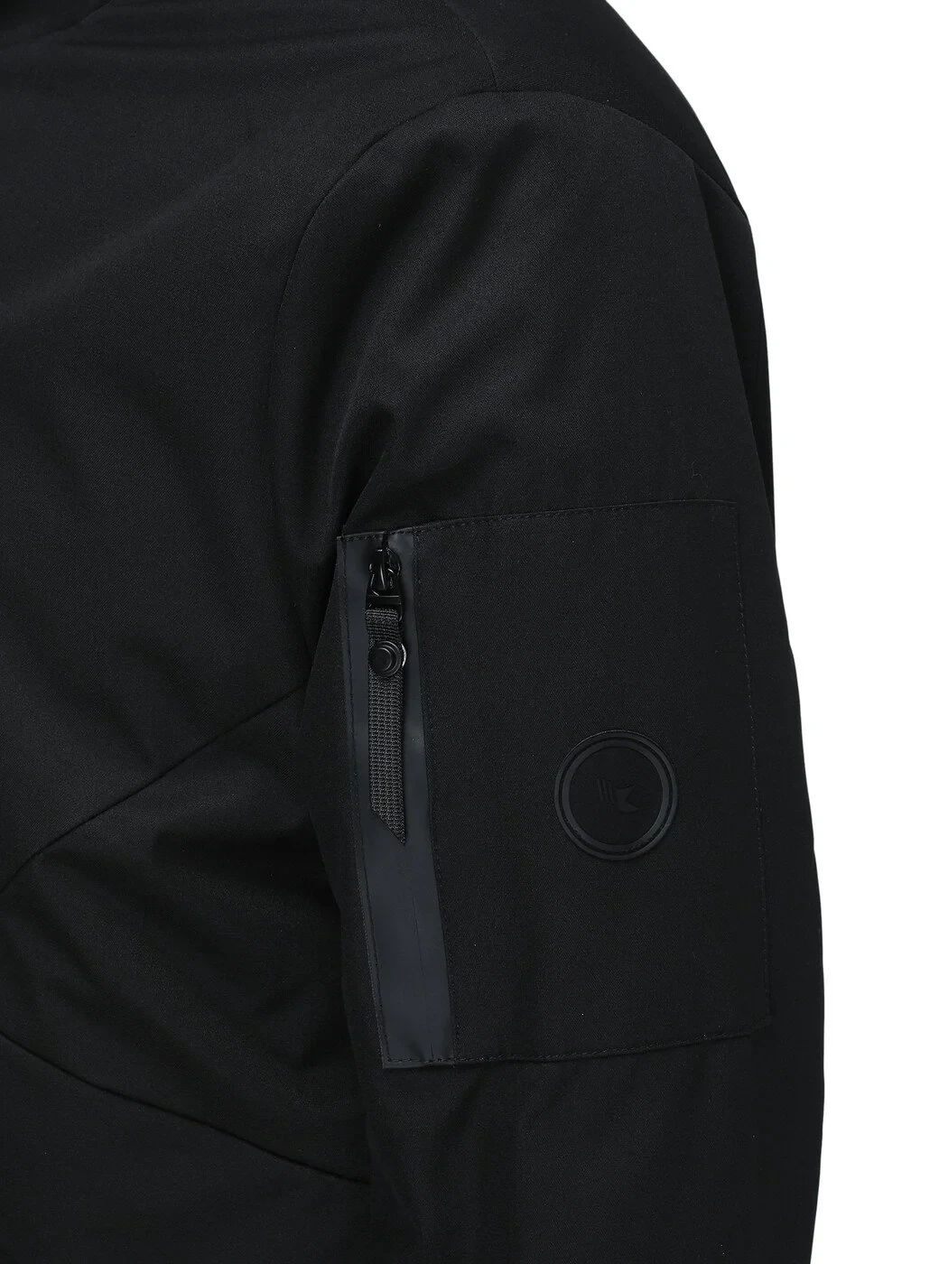 Black Weaving Coat - 4