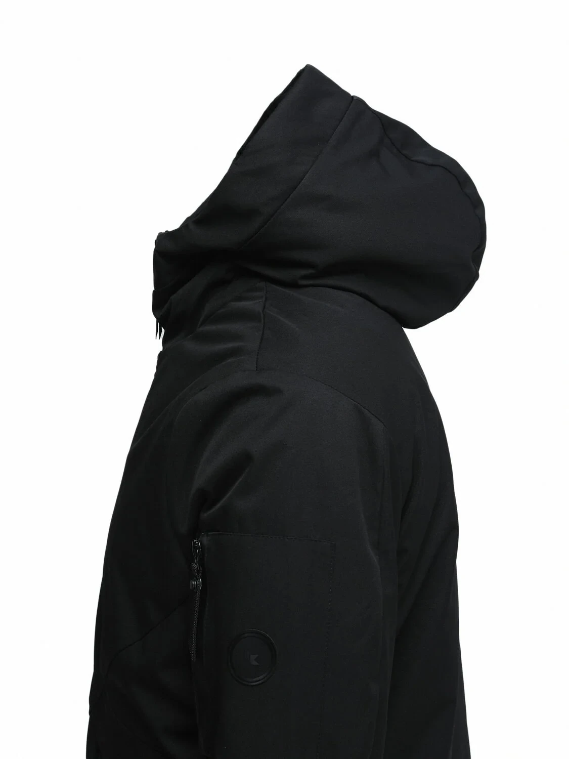Black Weaving Coat - 6