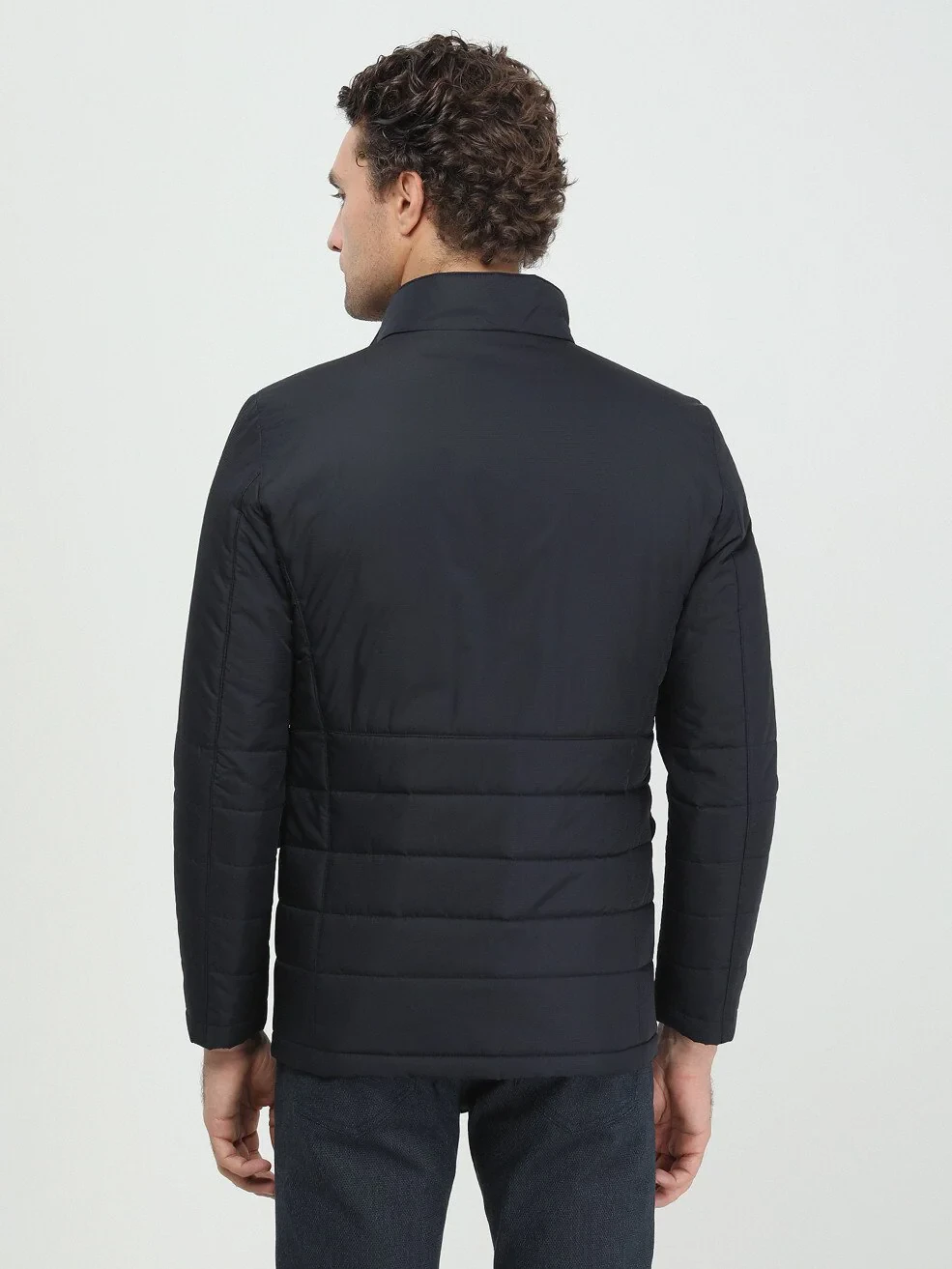 Black Weaving Coat - 4