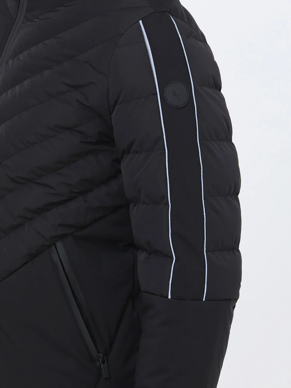 Black Weaving Coat - 4