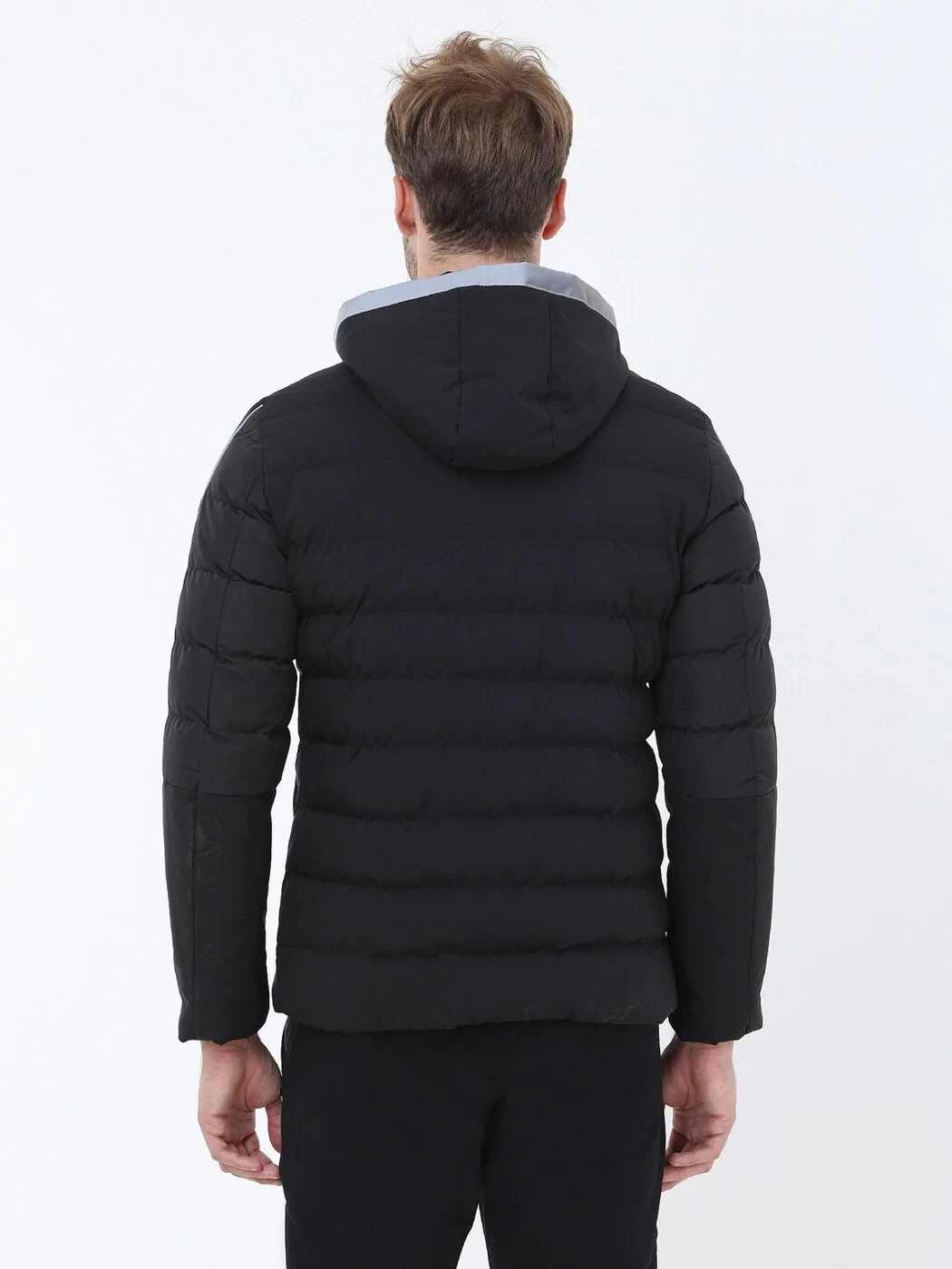 Black Weaving Coat - 5