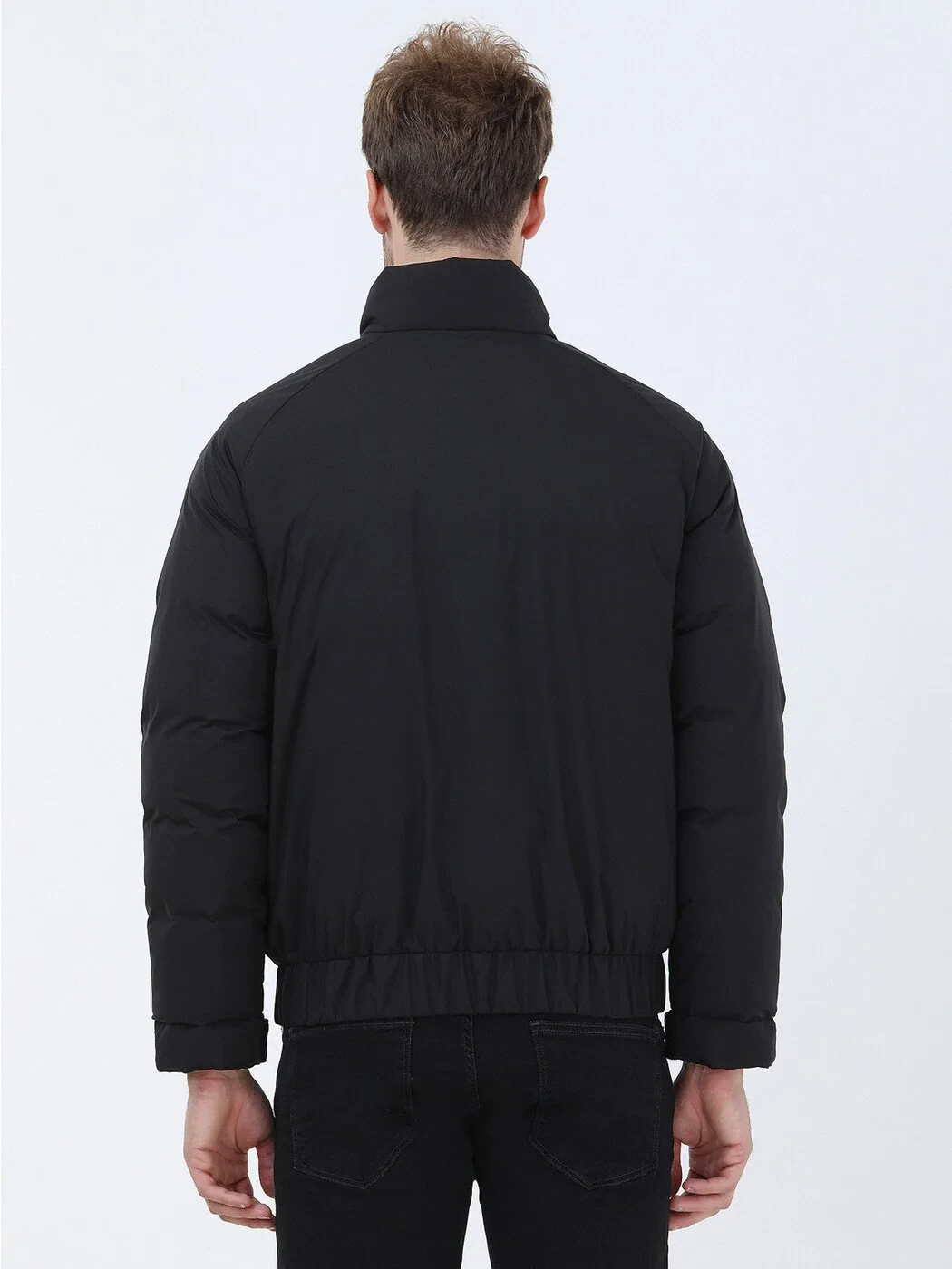 Black Weaving Coat - 5