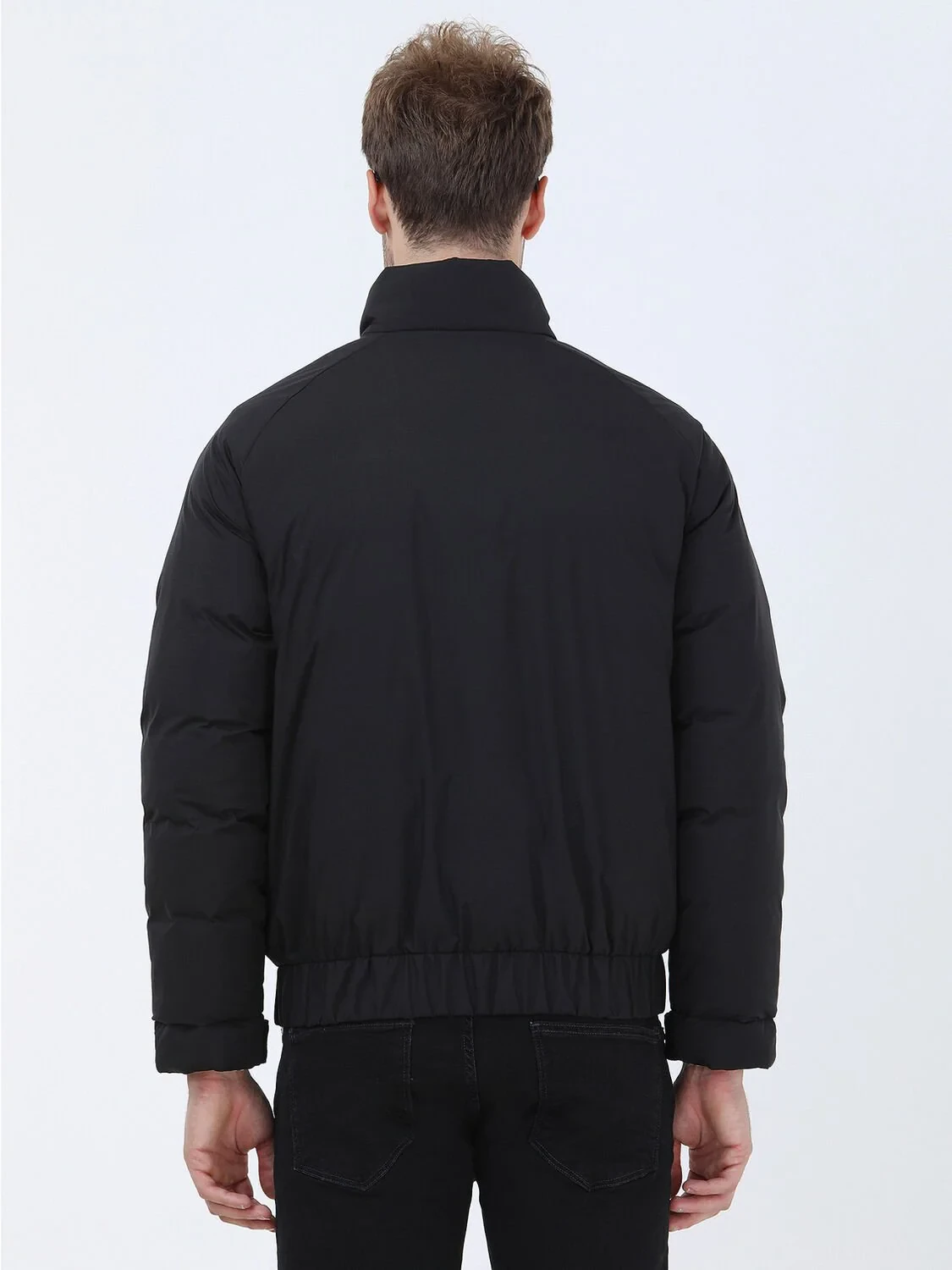 Black Weaving Coat - 5