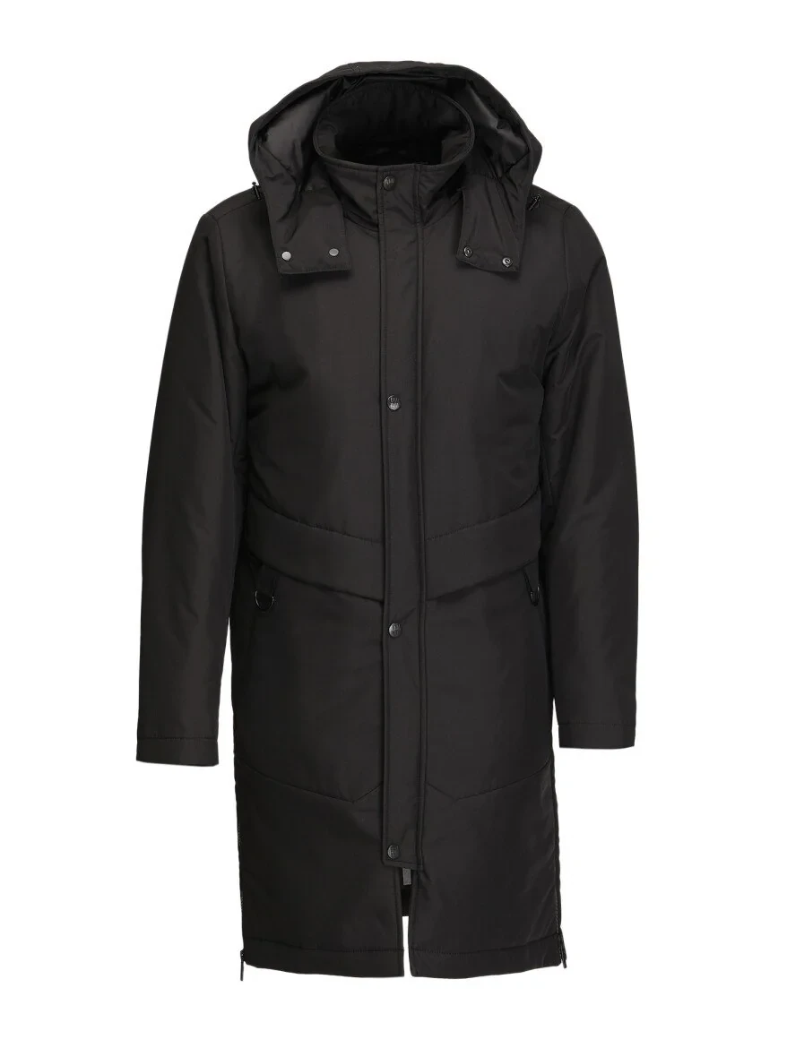 Black Weaving Coat - 7