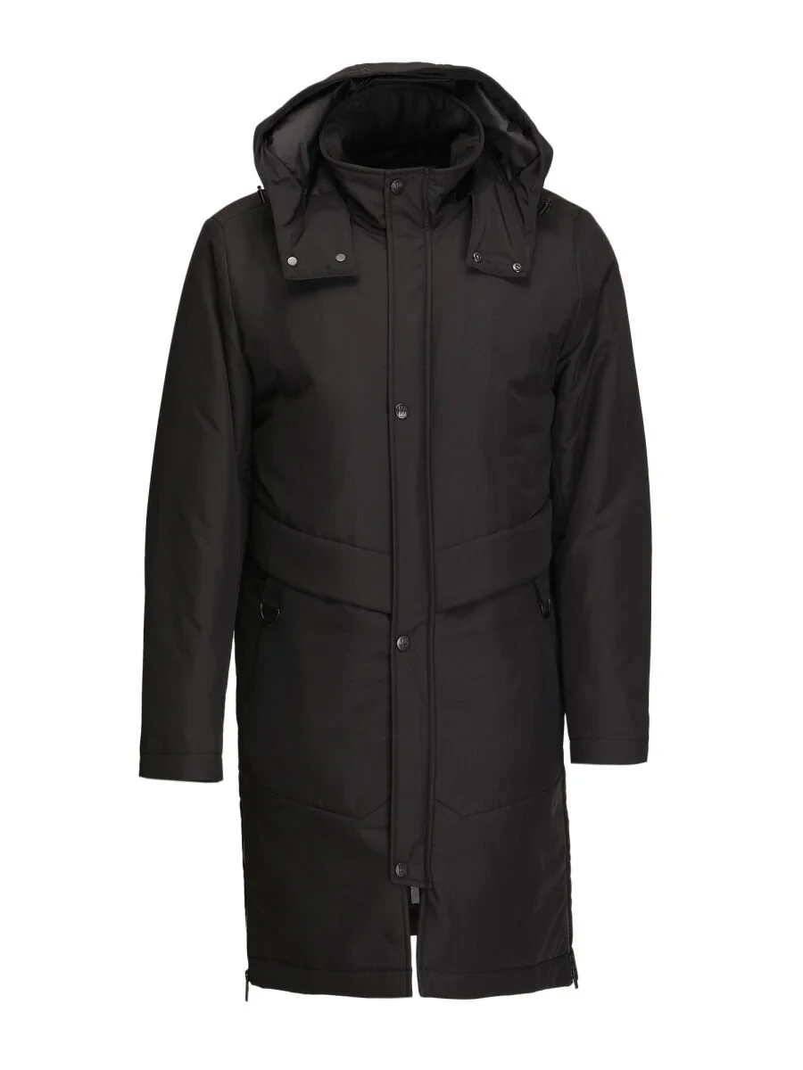 Black Weaving Coat - 7