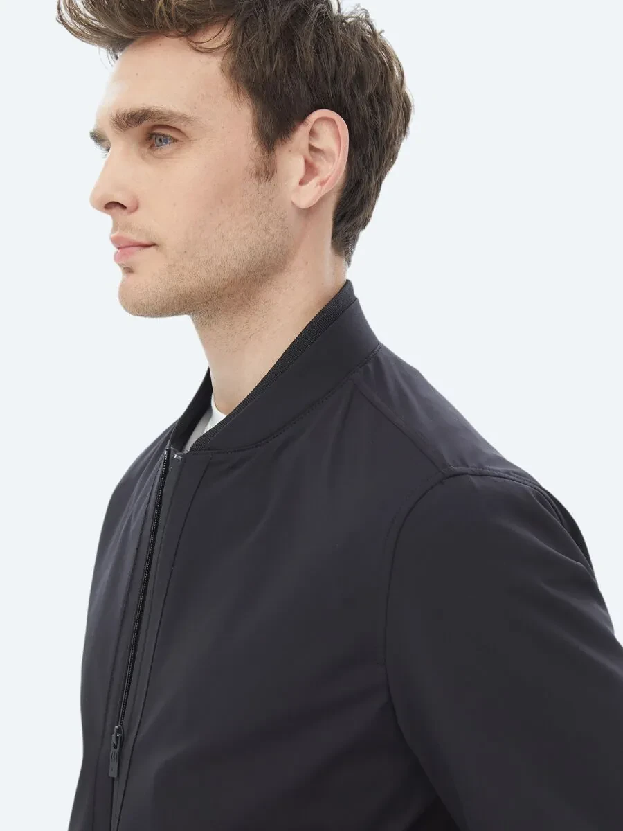Black Weaving Coat - 6