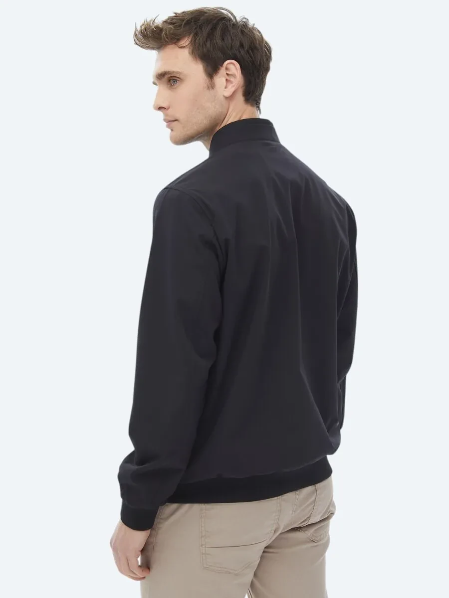 Black Weaving Coat - 9