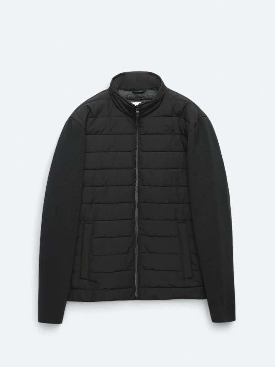 Black Weaving Coat - 6