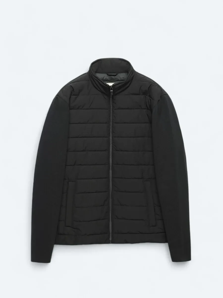 Black Weaving Coat - 6