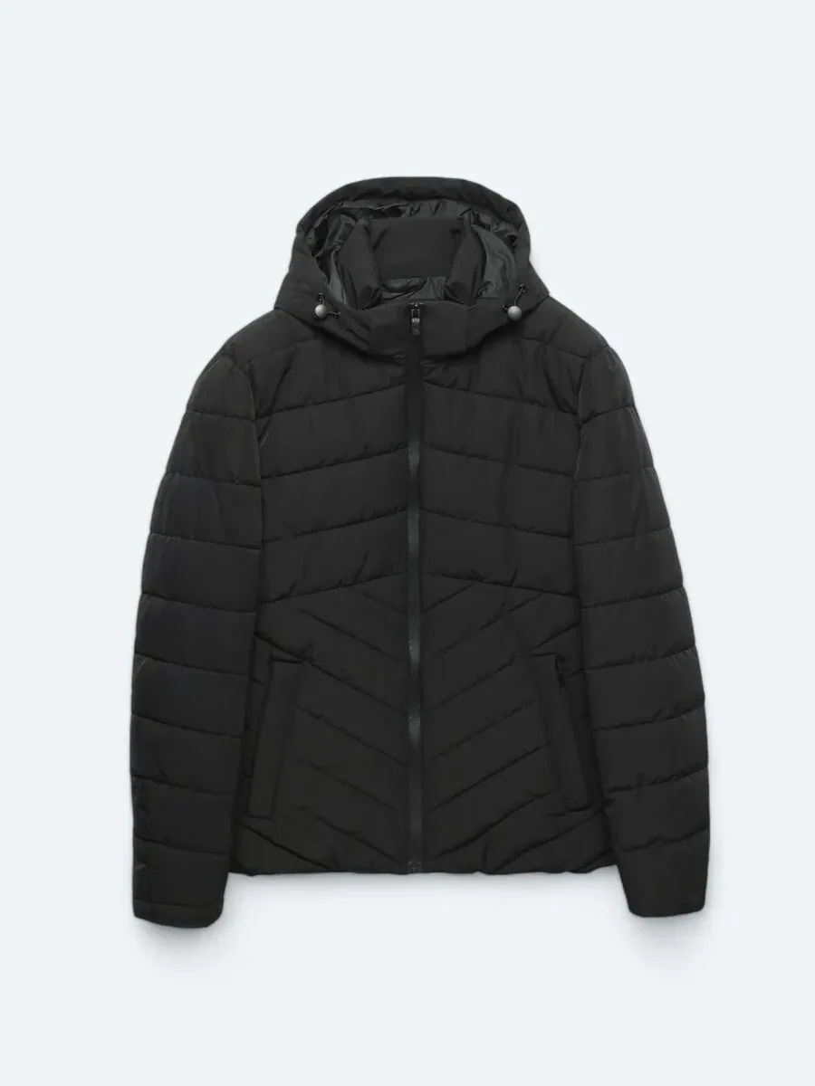 Black Weaving Coat - 7