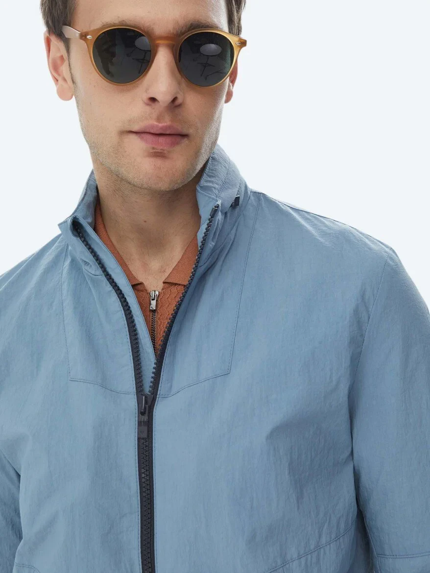 Blue Weaving Coat - 2