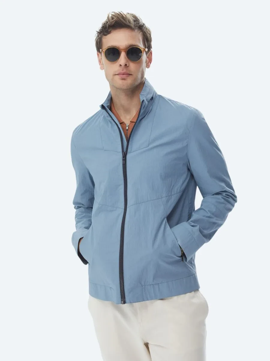 Blue Weaving Coat - 5