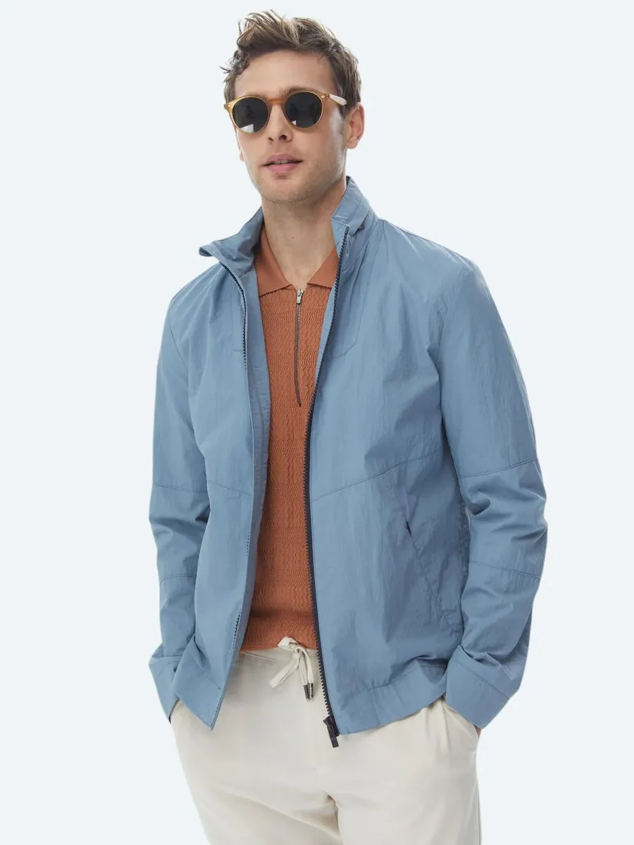 Blue Weaving Coat - 8