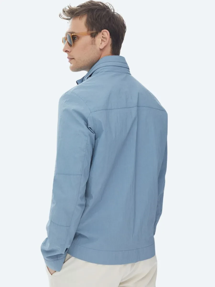 Blue Weaving Coat - 10