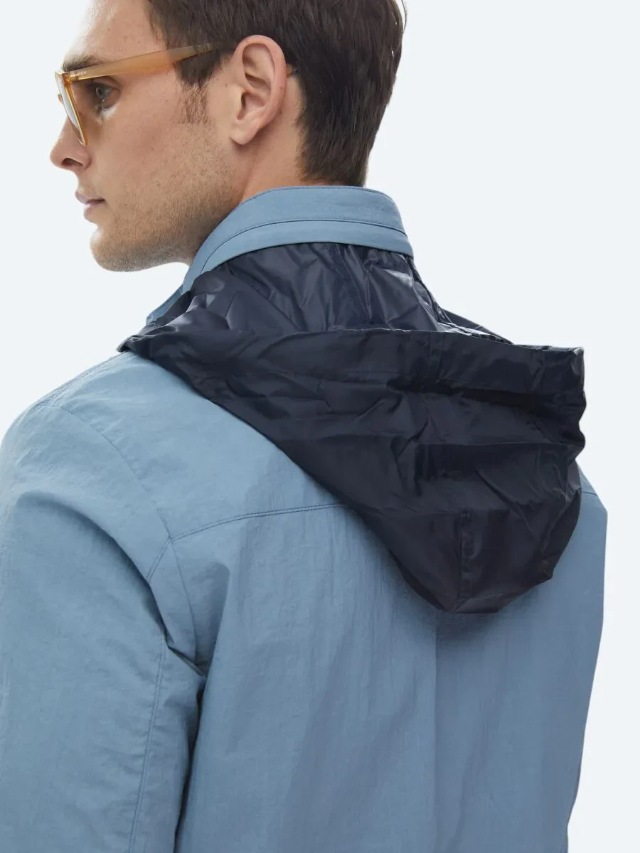 Blue Weaving Coat - 13