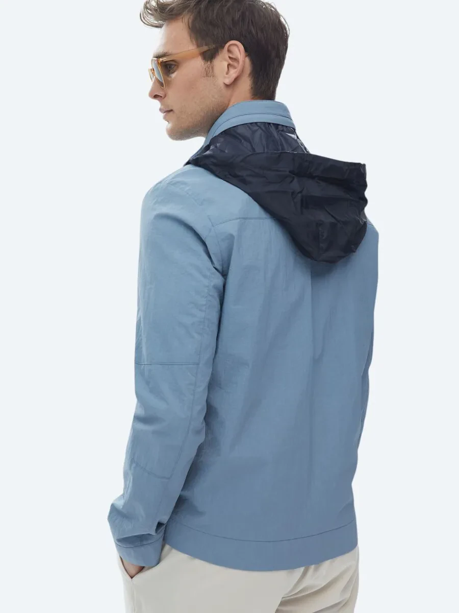 Blue Weaving Coat - 14