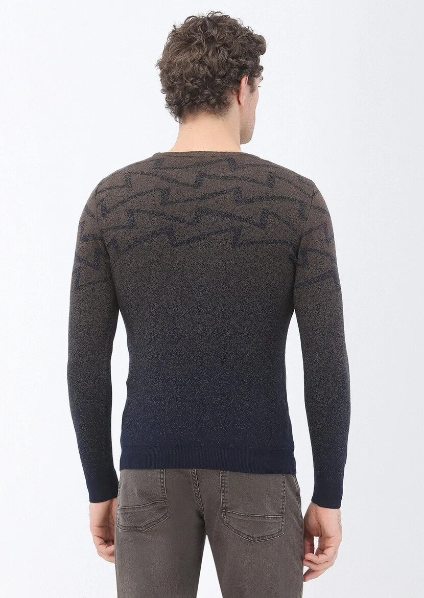 Brown Knitwear Sweatshirt 