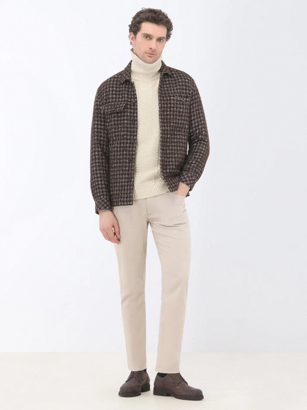 Brown Overshirt - 2