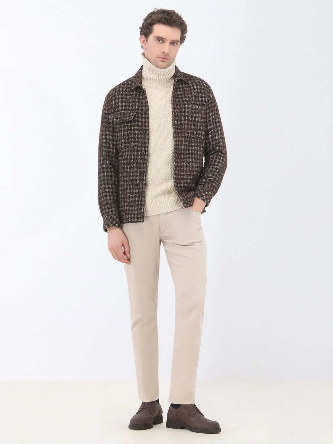 Brown Overshirt - 2