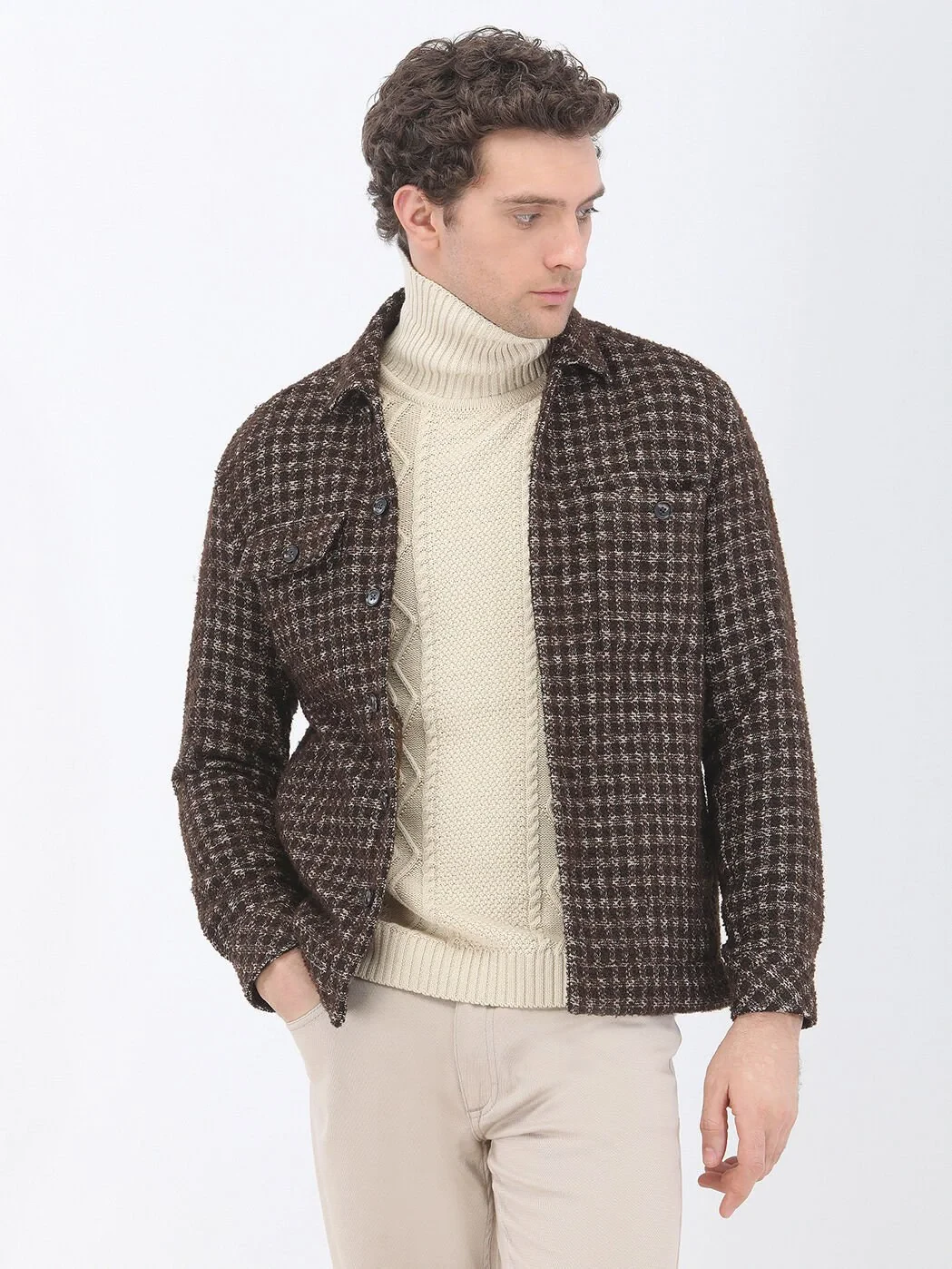 Brown Overshirt - 3