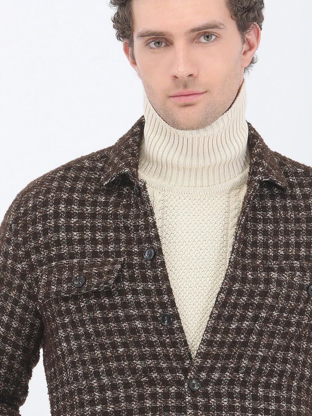 Brown Overshirt - 4