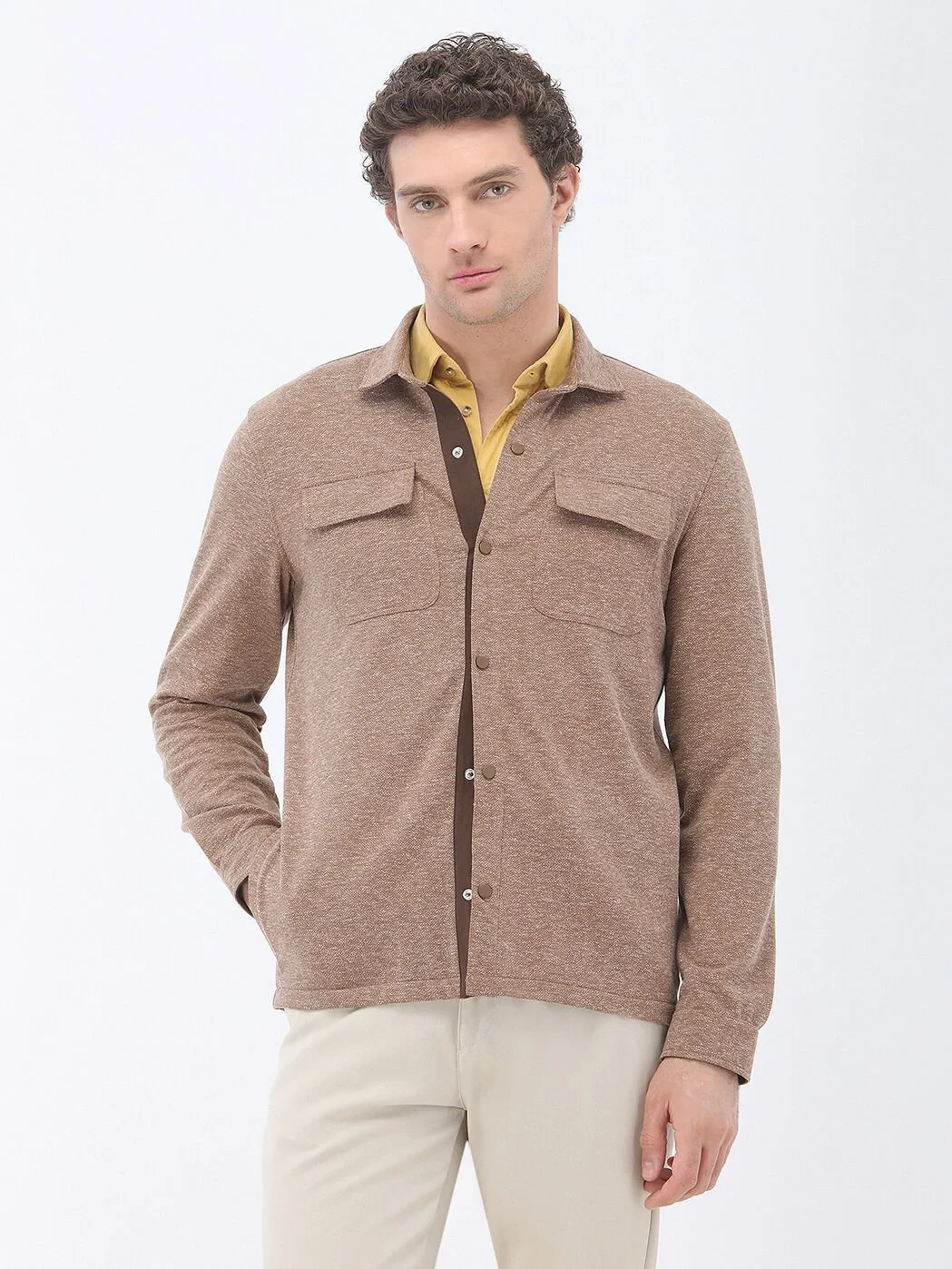 Brown Overshirt - 1