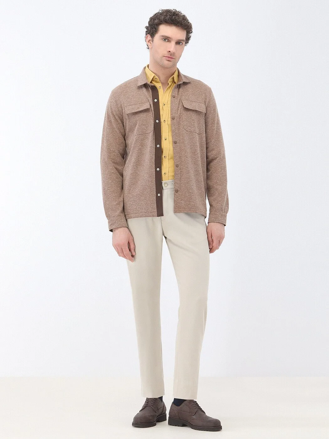Brown Overshirt - 2